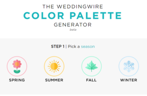 Review: Wedding Wire's Color Palette Generator