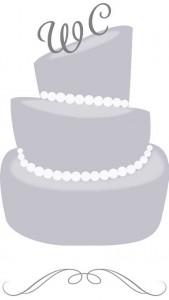 Creating The Perfect Monogram Wedding Cake Topper