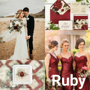 Ruby Wedding Inspiration