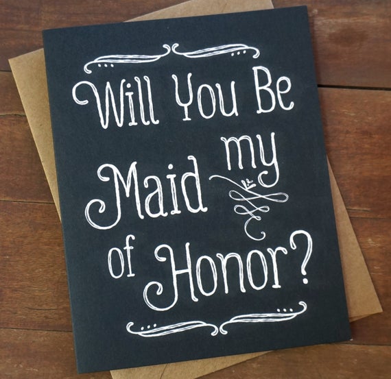 Fun Ways to Ask Your Best Gal to be Your Maid of Honor