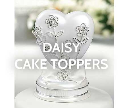 Daisy Cake Toppers