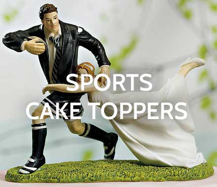 Sports Wedding Cake Toppers