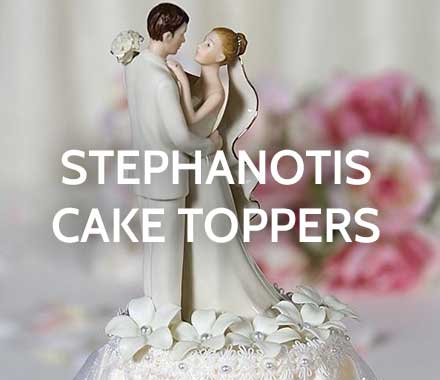 Stephanotis Cake Toppers