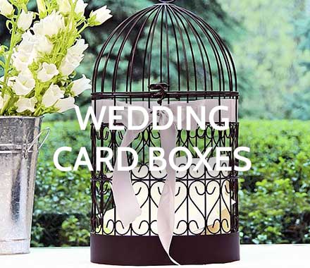 Wedding Card Boxes and Holders