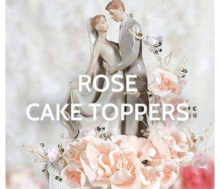 Rose Cake Toppers