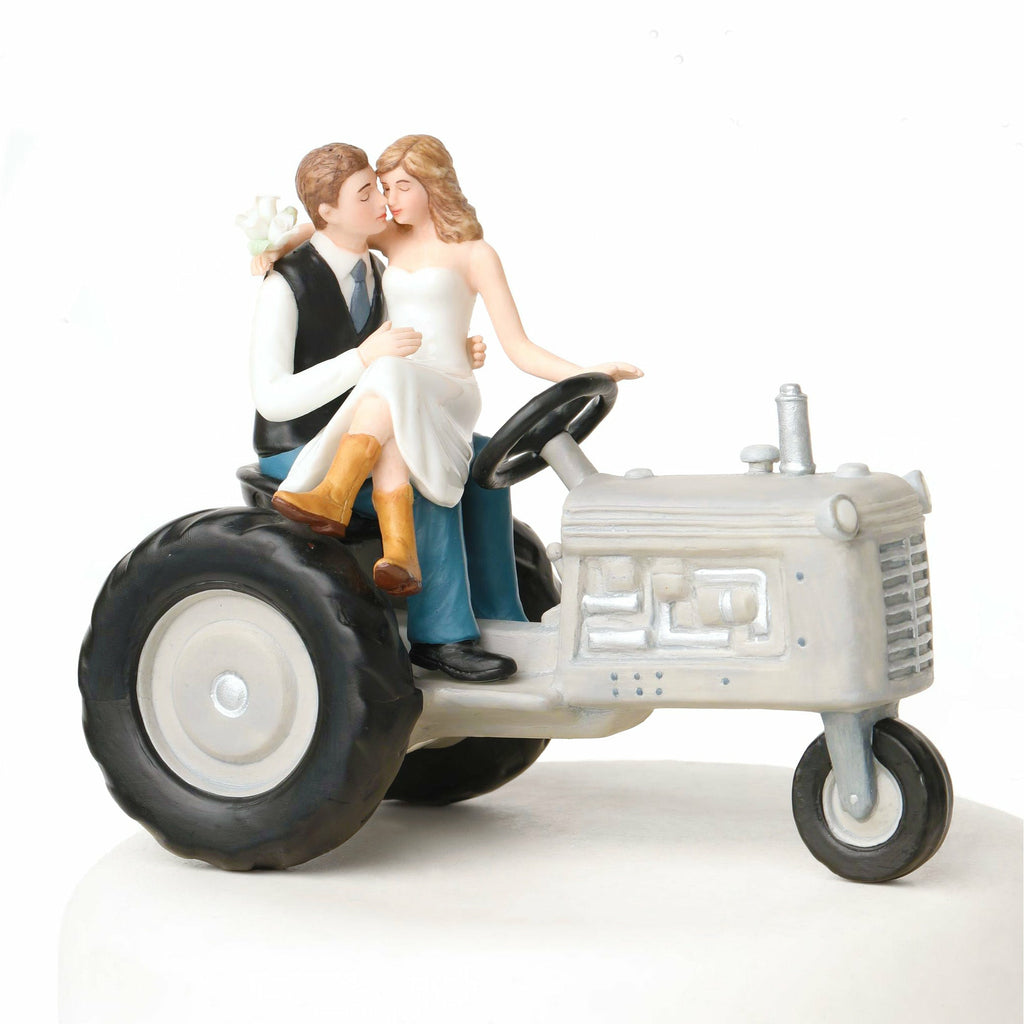 Tractor Western Cake Topper - Wedding Collectibles