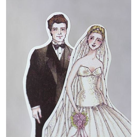 Black Tie Groom Paper Doll Mix and Match - Wedding Collectibles