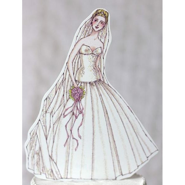 Ballroom Beauty Paper Bride Doll Mix and Match - Wedding Collectibles