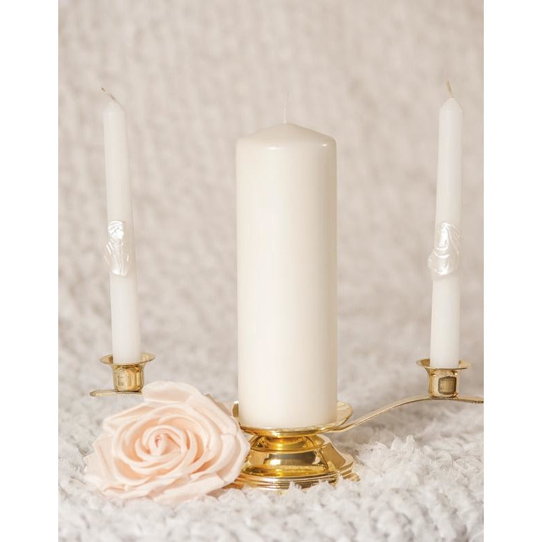 Bride and Groom Wedding Candle Tapers (Set of 2) - Wedding Collectibles