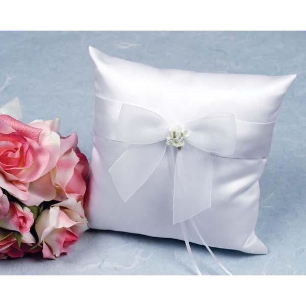 Calla Lily Bouquet Wedding Ring Bearer Pillow - Wedding Collectibles