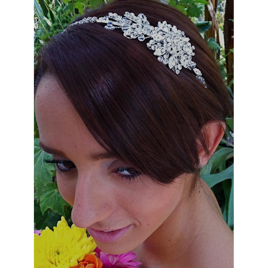 Crystal Burst Headband - Wedding Collectibles
