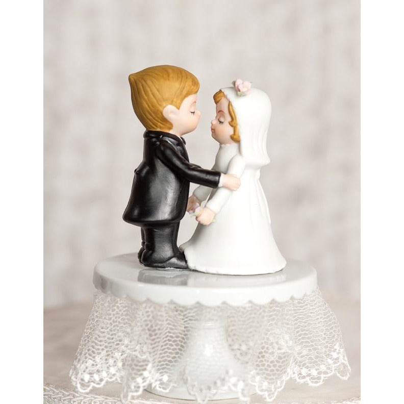 Cute Classic Bride and Groom Wedding Cake Topper - Wedding Collectibles