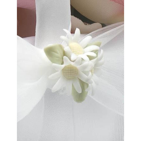 Daisy Bouquet Wedding Flowergirl Basket - Wedding Collectibles