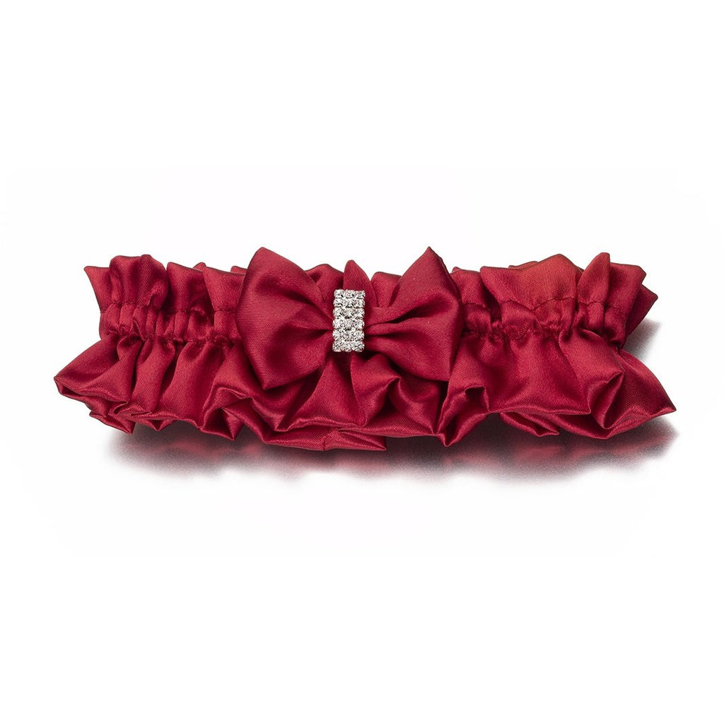 Diamond Red Garter - Wedding Collectibles