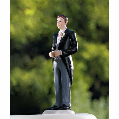 Groom in Traditional Morning Suit Figurine - Wedding Collectibles