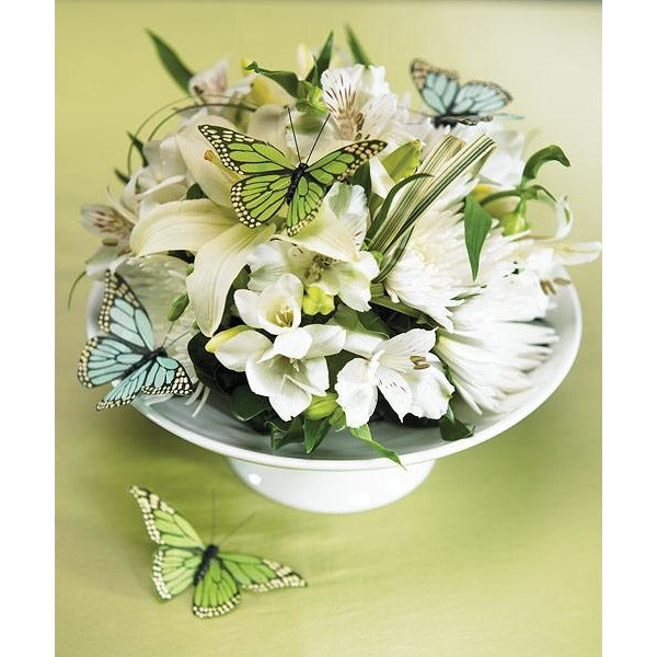 Hand Painted Butterflies - Wedding Collectibles