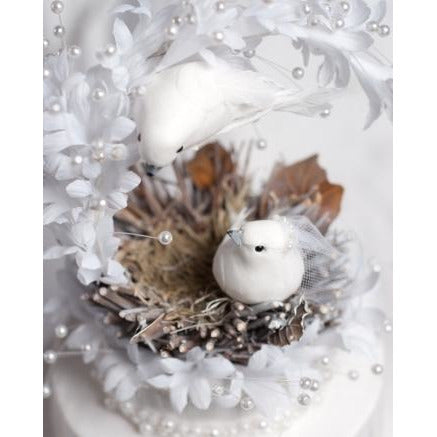 Heavenly Love Nest Cake Topper - Wedding Collectibles