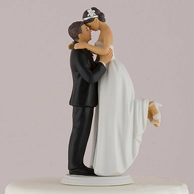 Interchangeable True Romance Interracial Bride And Groom Cake Toppers - Wedding Collectibles