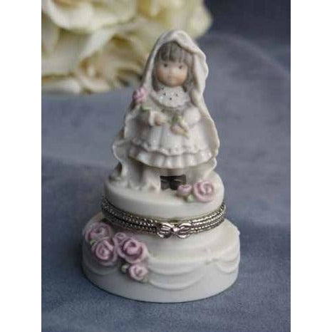 Kim Anderson's Pretty as a Picture ® "Promises of Love" Bride Wedding Ring Box - Wedding Collectibles