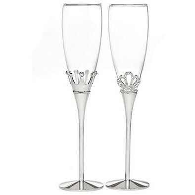King and Queen Flutes - Wedding Collectibles