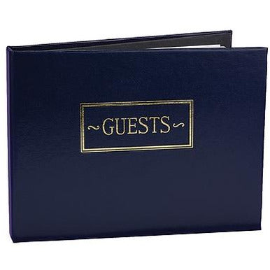 Navy Small Guest Book - Wedding Collectibles