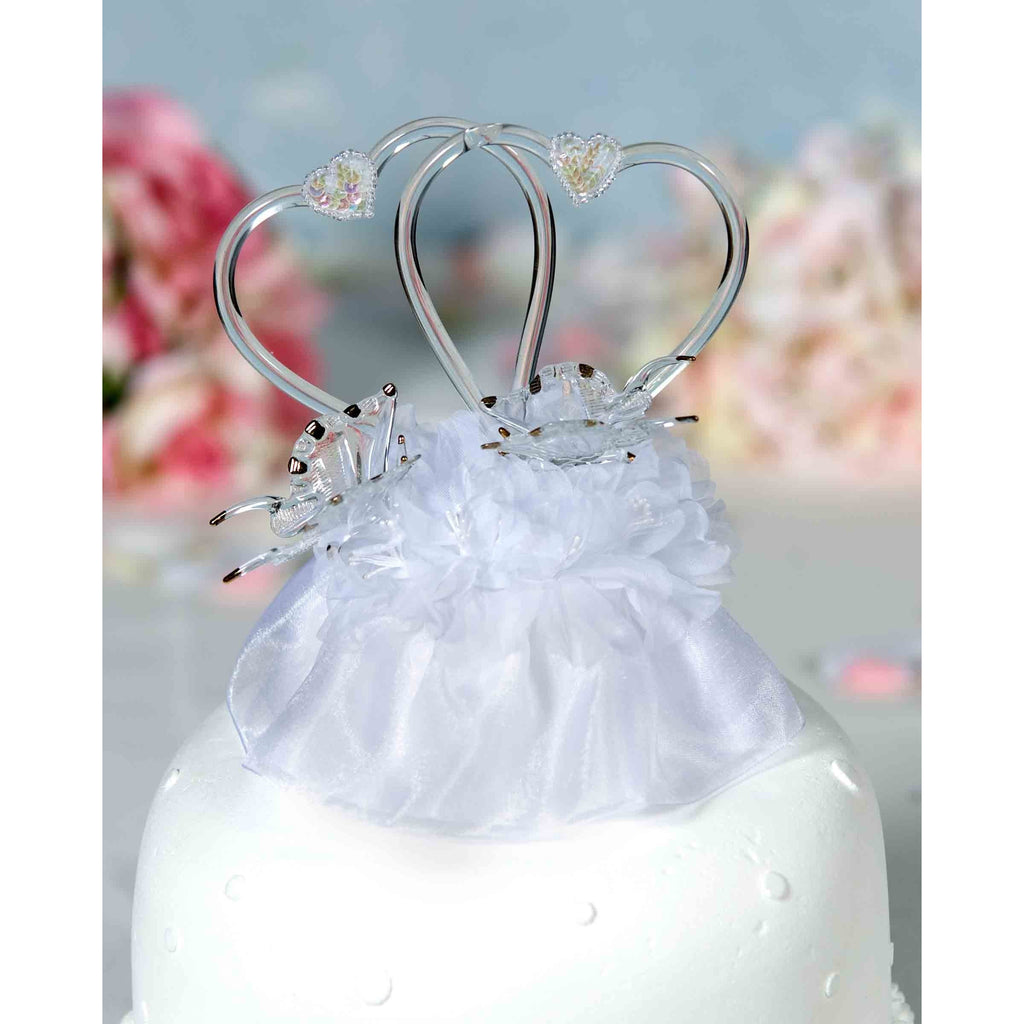 New Beginings Butterfly Cake Topper - Wedding Collectibles