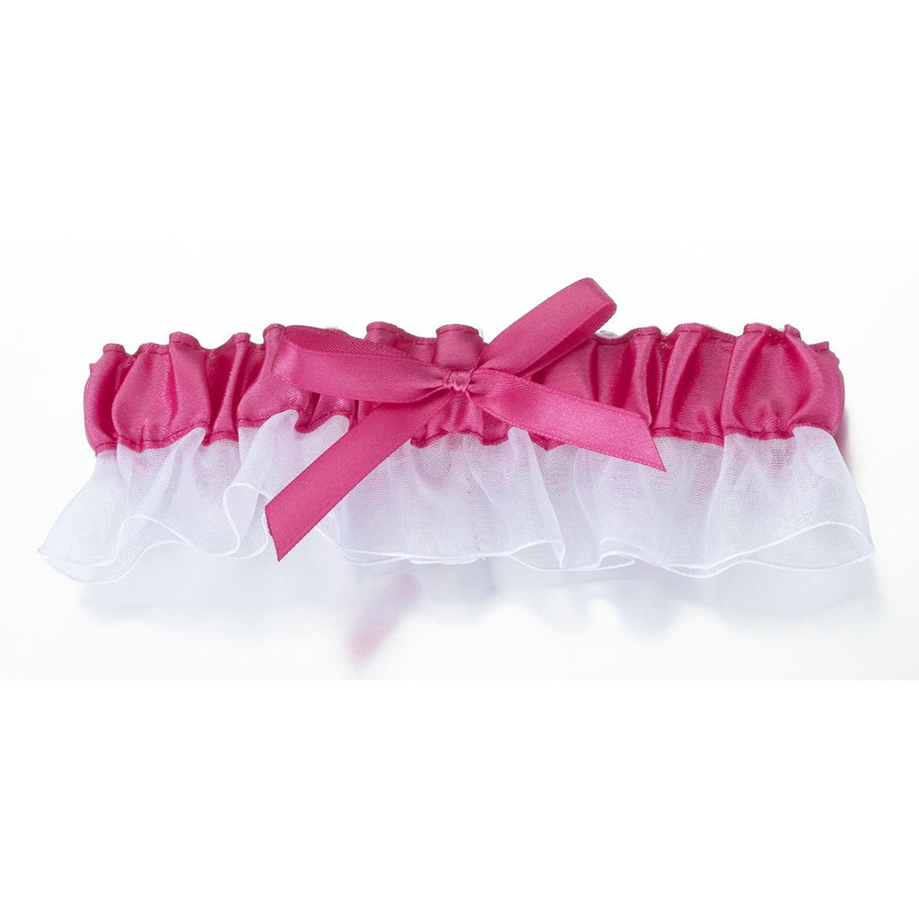 Pink Satin Garter - Wedding Collectibles