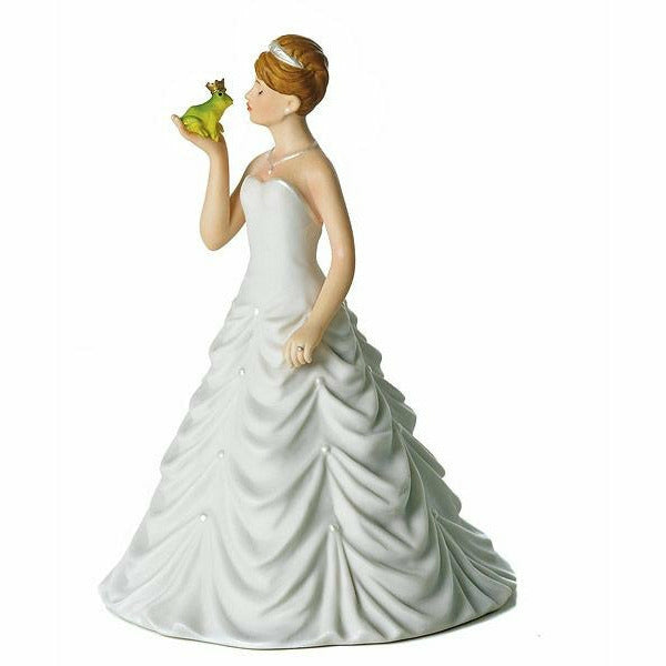 Princess Bride Kissing Frog Prince Figurine - Wedding Collectibles