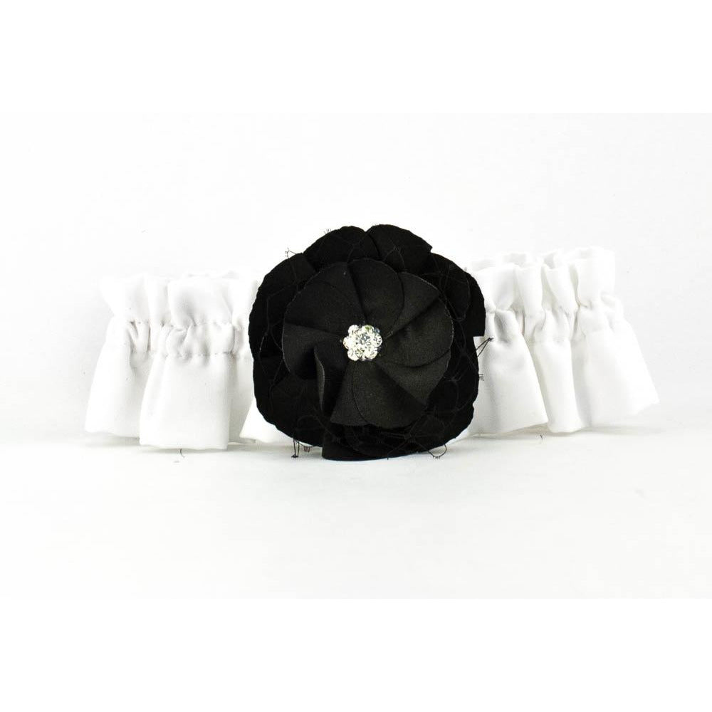 Black Rose Wedding Garter - Wedding Collectibles
