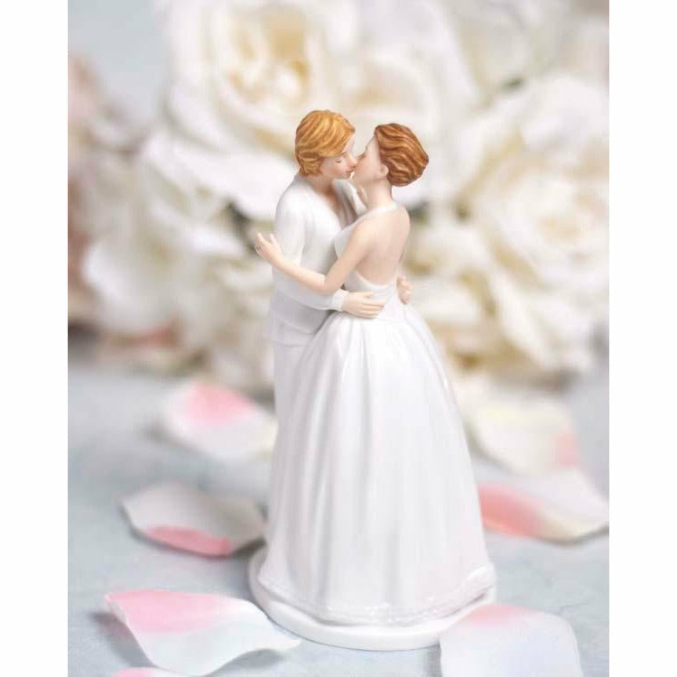 "Romance" Gay Lesbian Wedding Cake Topper - Wedding Collectibles
