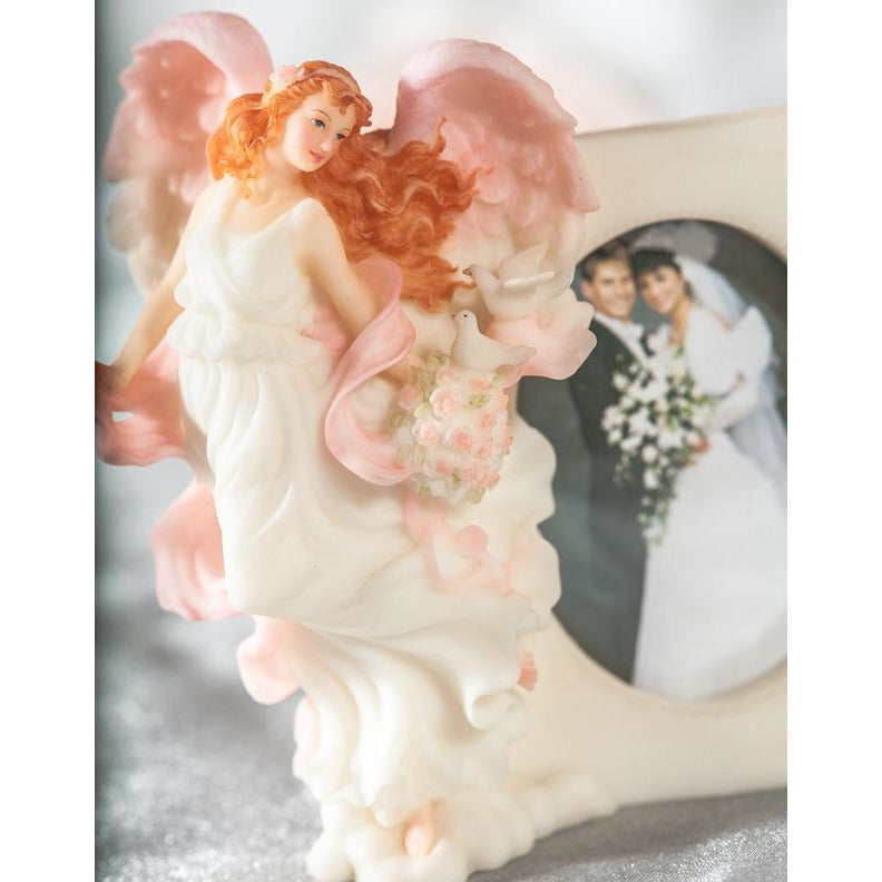 Seraphim Classics "Harmony" Love's Guardian Wedding Angel Picture Frame - Wedding Collectibles