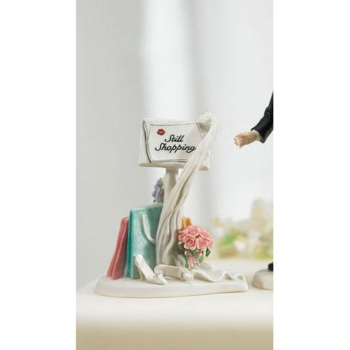 Still Shopping Message Mix & Match Cake Topper - Wedding Collectibles