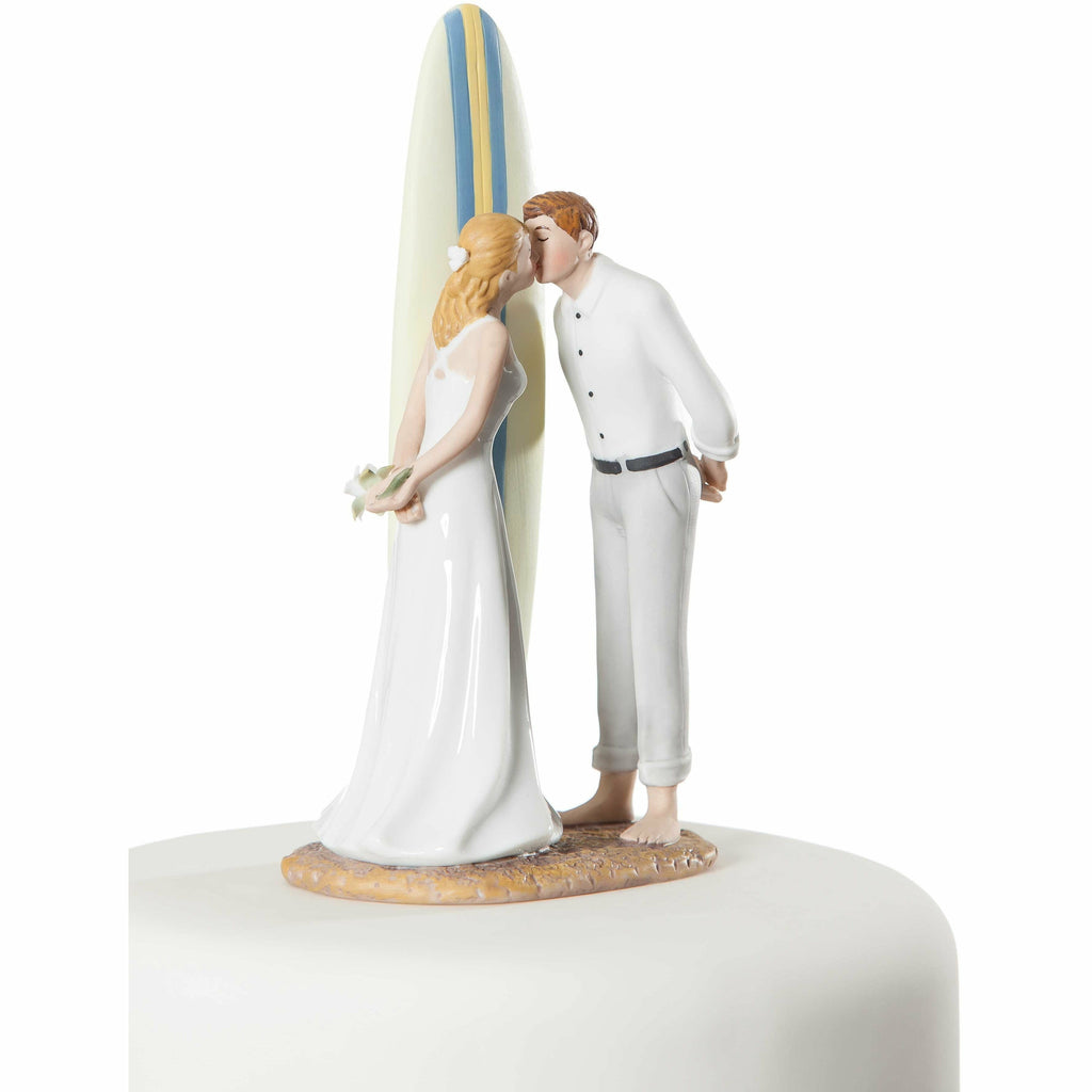 "Summer Lovin" Surfer Beach Cake Topper - Wedding Collectibles