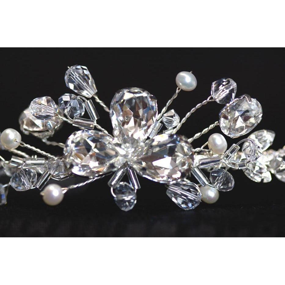 Tear drop Crystal Headband - Wedding Collectibles