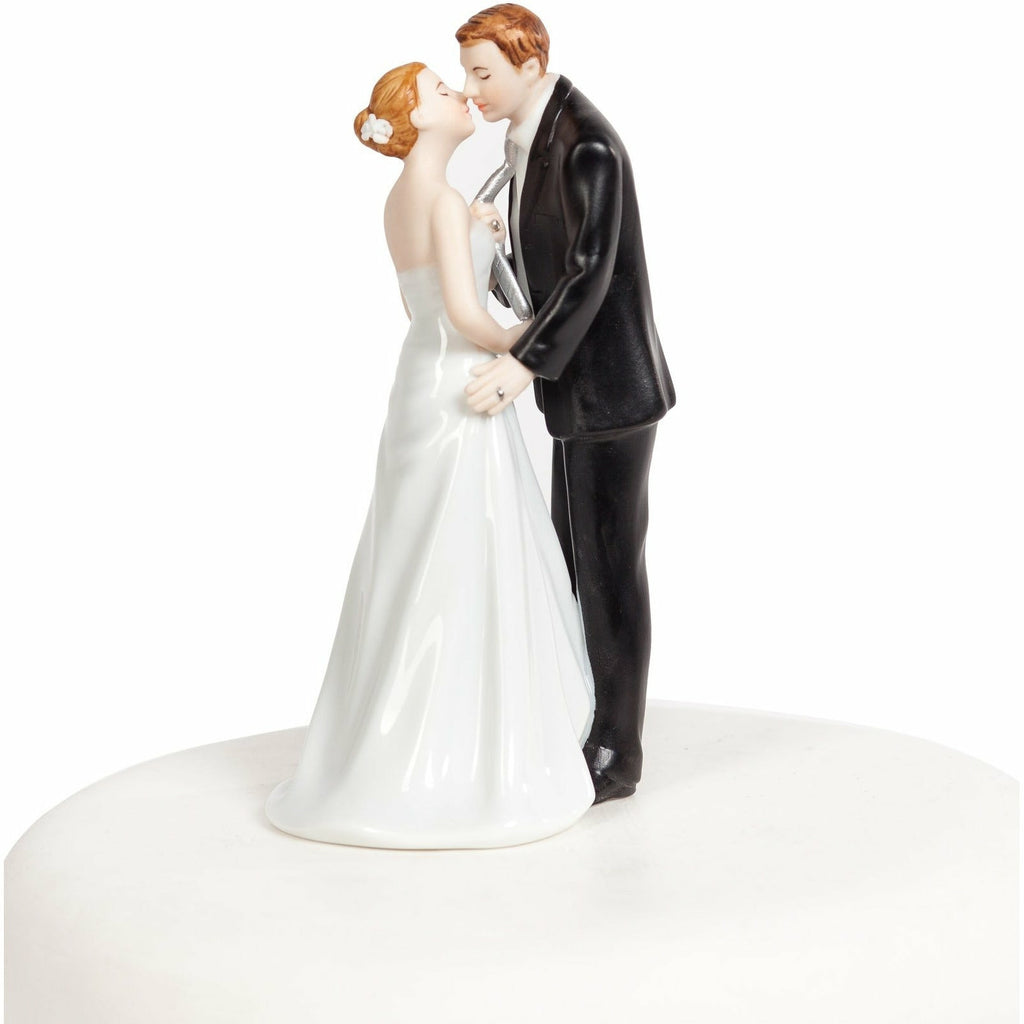 Funny Tie(ing) the Knot Wedding Cake Topper - Wedding Collectibles