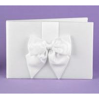 White Classic Beauty Guest Book - Wedding Collectibles