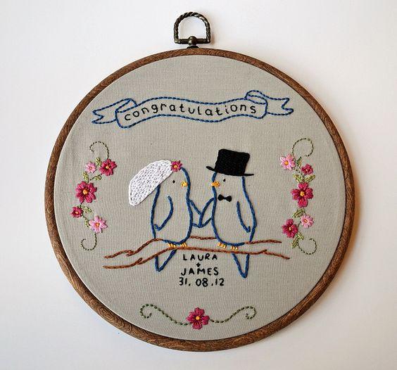 Add a Little Embroidery in Your Wedding