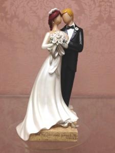 Custom Legacy of Love Wedding Cake Topper Figurine