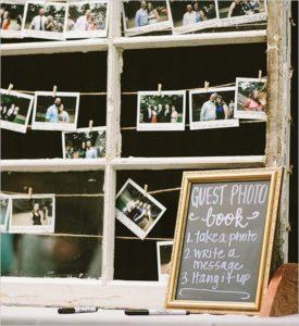 A Photo Booth as a Guest Book