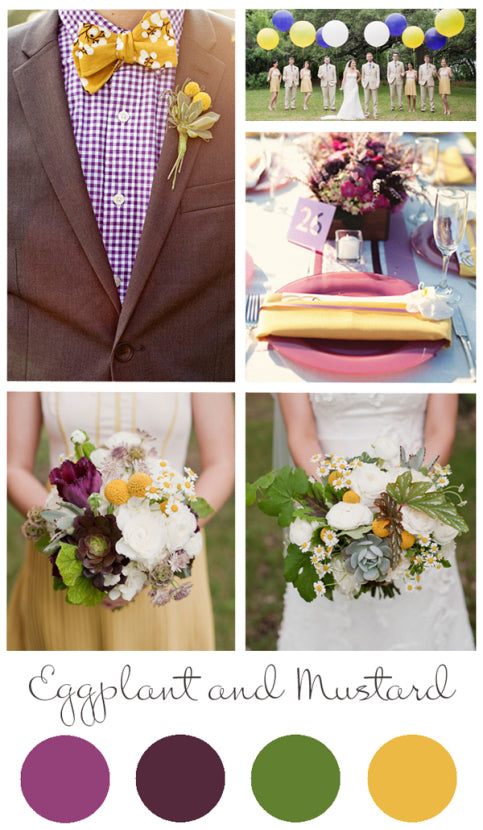 Top 5 Fall Wedding Color Combos