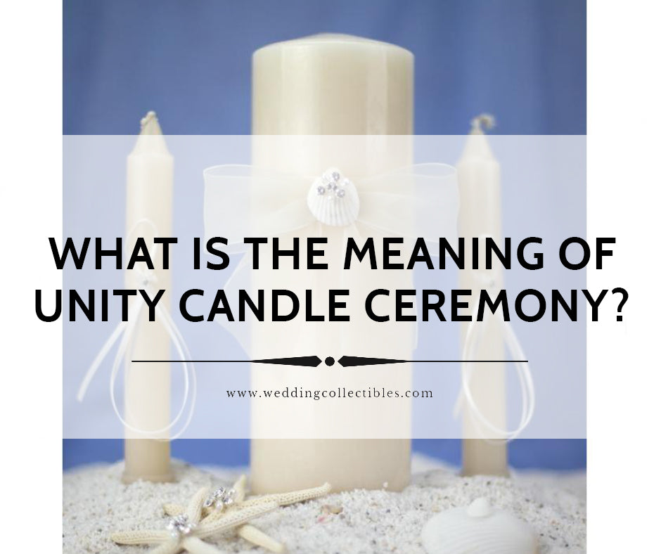 What is the meaning of the Unity Candle ceremony in weddings?