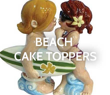 Beach Wedding Cake Toppers