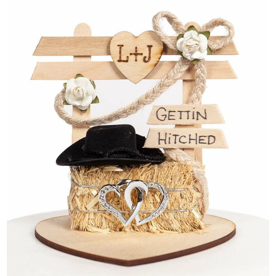 Country Wedding Cake Toppers