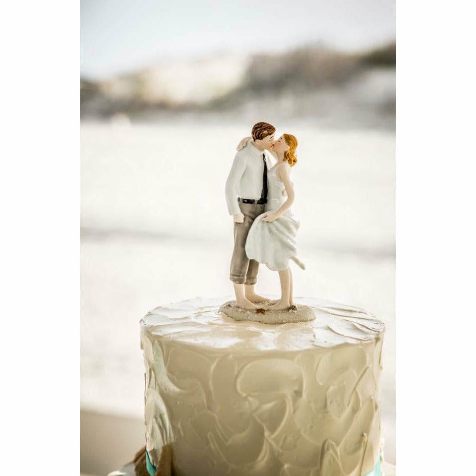 "Sand and Shells " Wedding Cake Topper - Wedding Collectibles