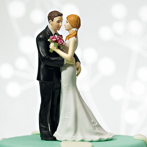 Cheeky Couple Figurine "My Main Squeeze" - Wedding Collectibles