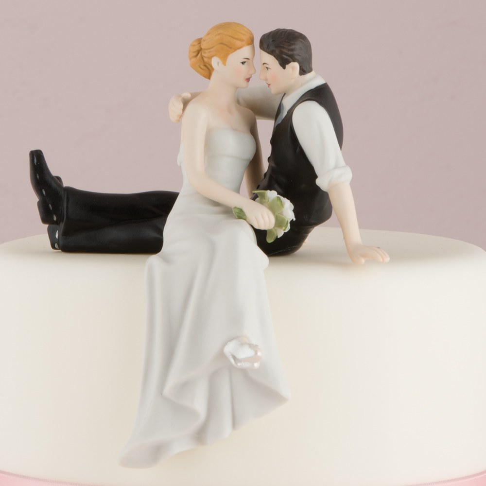 "The Look of Love" Bride and Groom Couple Figurine - Wedding Collectibles