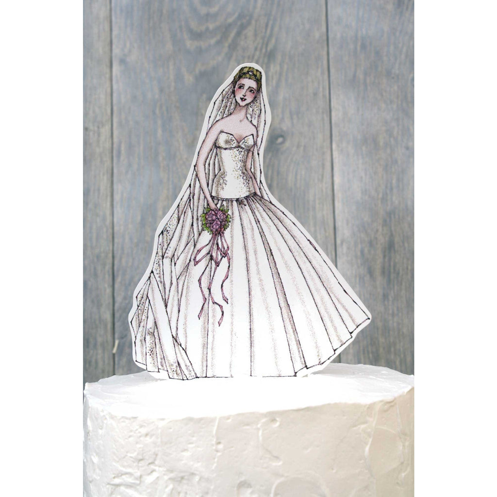 Ballroom Beauty Paper Bride Doll Mix and Match - Wedding Collectibles