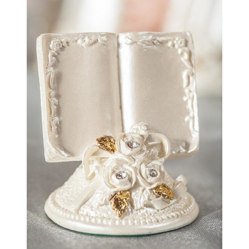 Book Wedding Favors and Place Card Holder (Set of 6) - Wedding Collectibles
