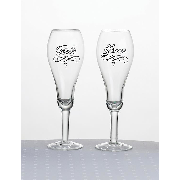 Bride & Groom Glasses - Wedding Collectibles