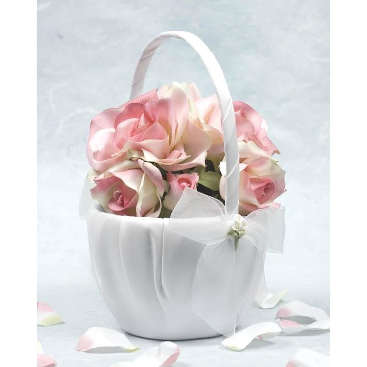 Calla Lily Bouquet Wedding Flowergirl Basket - Wedding Collectibles